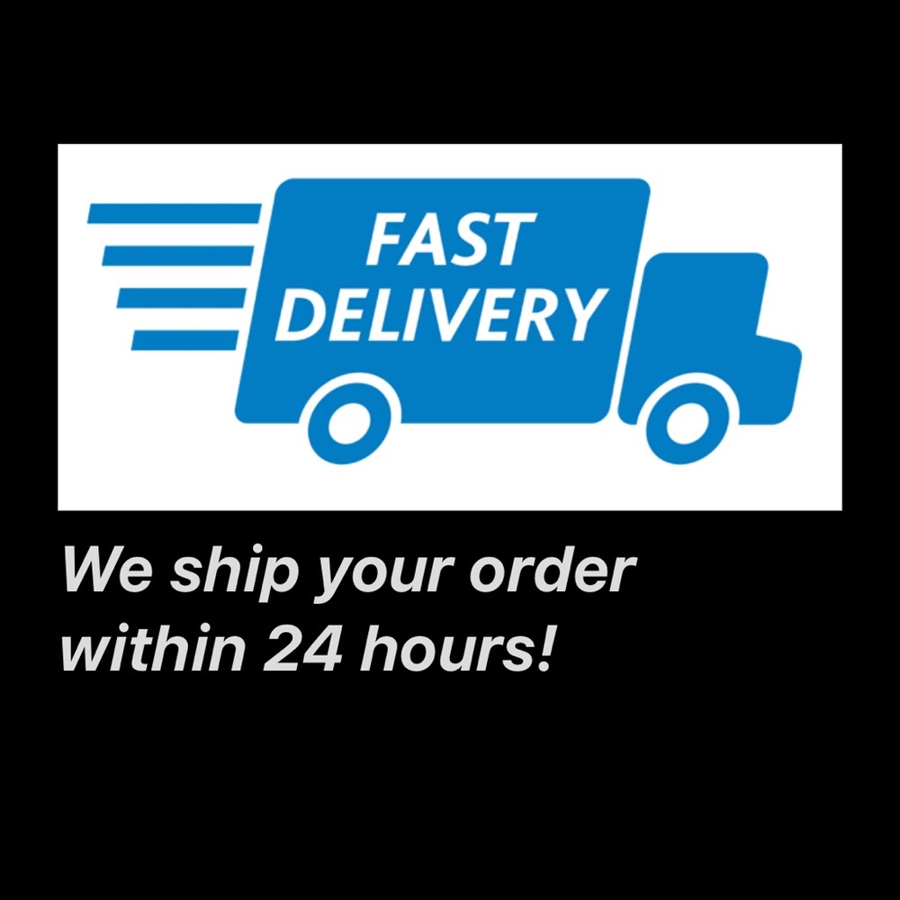 We ship orders same day if possible or next day!